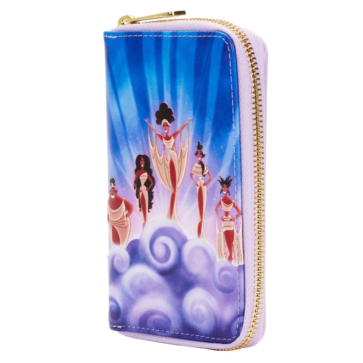 Hercules Singing Muses Zip-Around Wallet