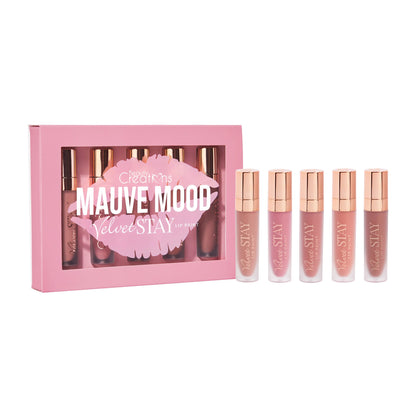 BC Mauve Mood Velvet Stay Lip Paint Set