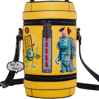 Monsters, Inc. Laugh Tank Cylinder Crossbody Bag