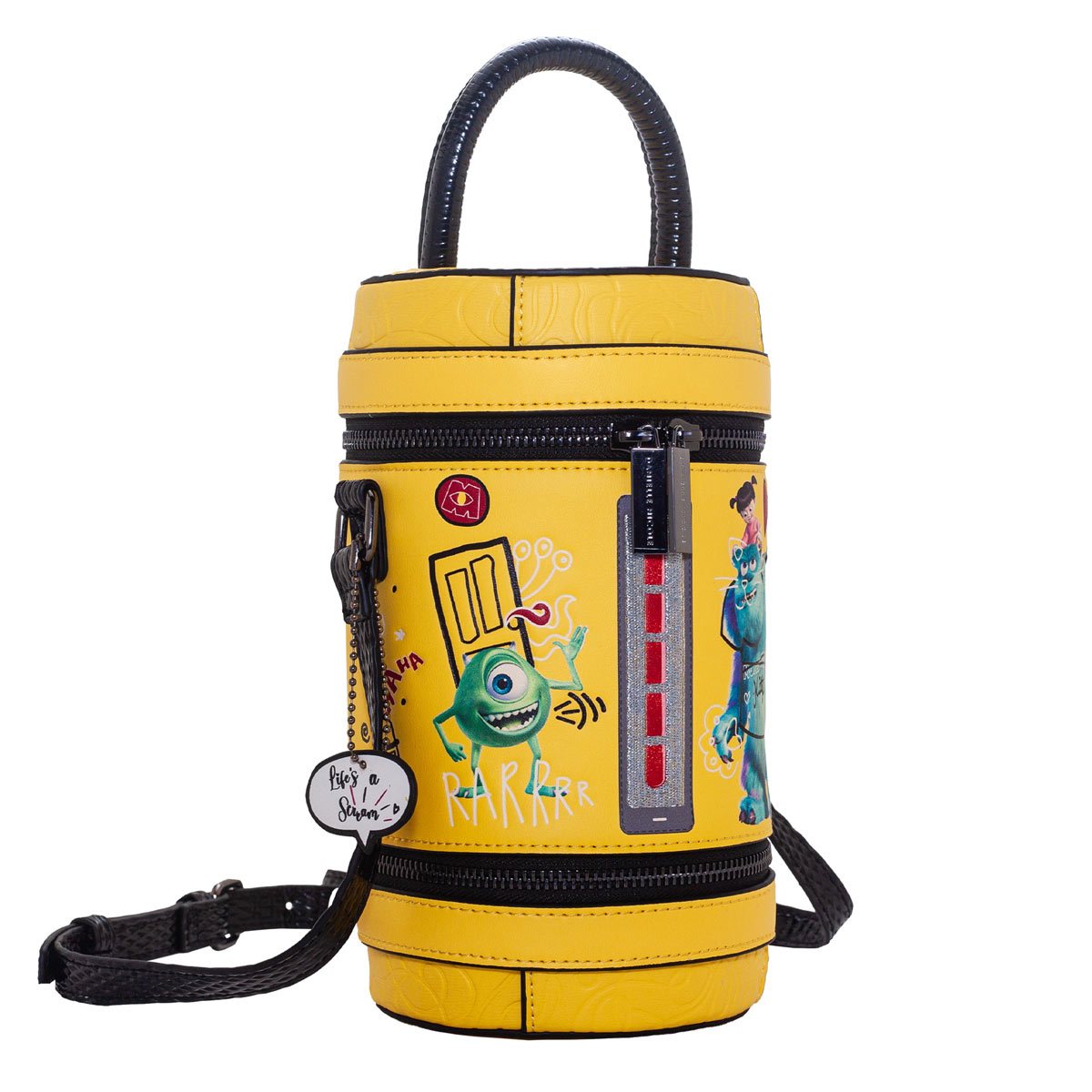 Monsters, Inc. Laugh Tank Cylinder Crossbody Bag