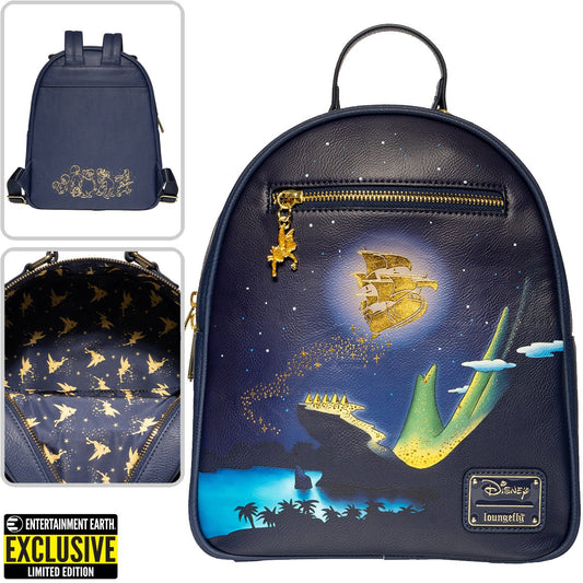 Peter Pan Flying Jolly Roger Mini-Backpack - Entertainment Earth Exclusive