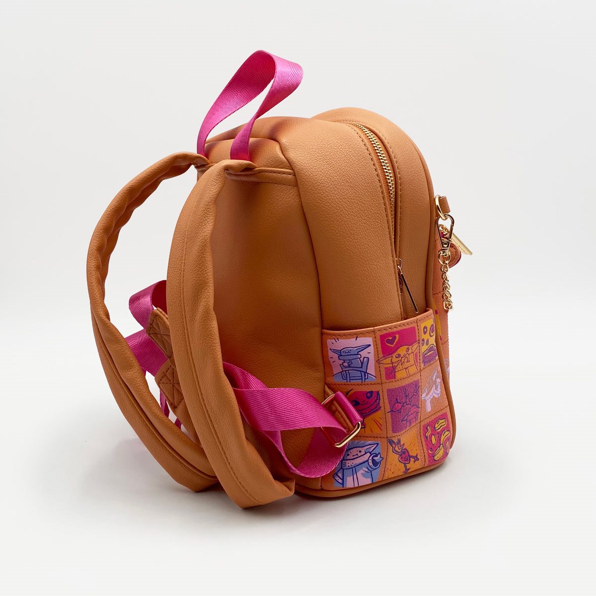 Star Wars: The Mandalorian Grogu Quilted Comic Mini Backpack