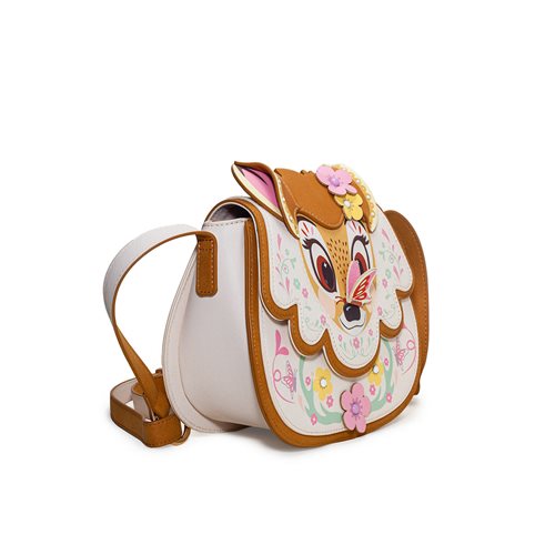 Bambi Scallop Saddle Crossbody Purse