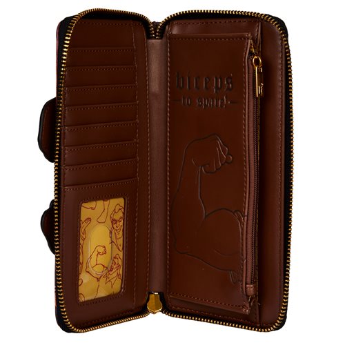 Beauty and the Beast Gaston Zip-Around Wallet