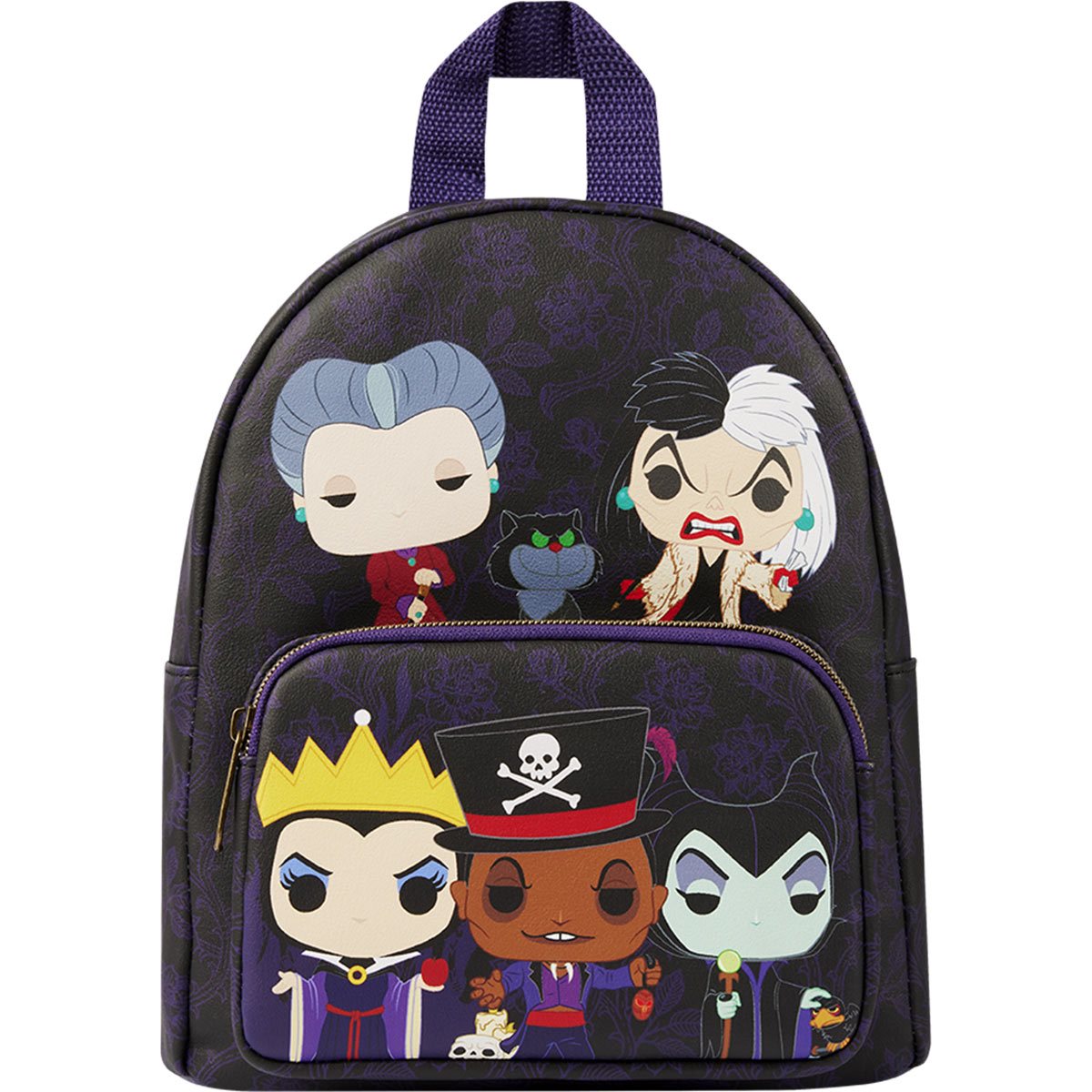 Disney Villains Print Mini-Backpack