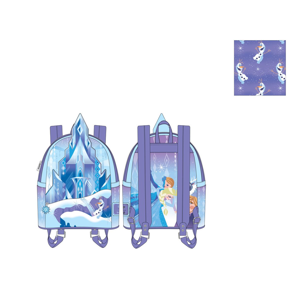 Frozen Elsa Ice Castle Mini-Backpack