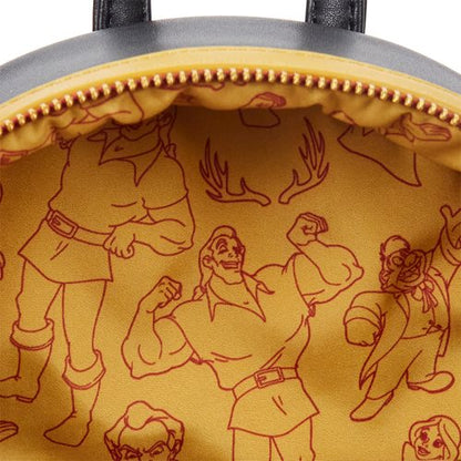 Beauty and the Beast Gaston Lenticular Mini-Backpack