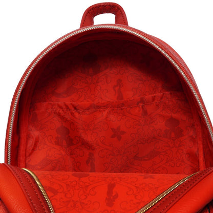 Aladdin Princess Jasmine Red Outfit Cosplay Mini-Backpack