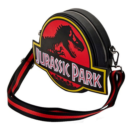 Jurassic Park Logo Zip-Around Crossbody Purse