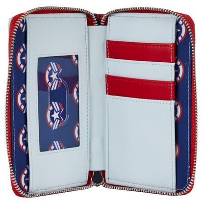 The Falcon and the Winter Soldier Falcon Captain America Cosplay Zip-Around Wallet