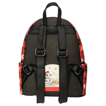 Disney Holiday Mickey Mouse and Minnie Mouse Mini-Backpack