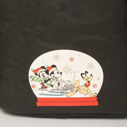 Disney Holiday Mickey Mouse and Minnie Mouse Mini-Backpack