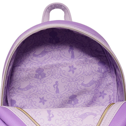 Aladdin Princess Jasmine Purple Outfit Cosplay Mini-Backpack