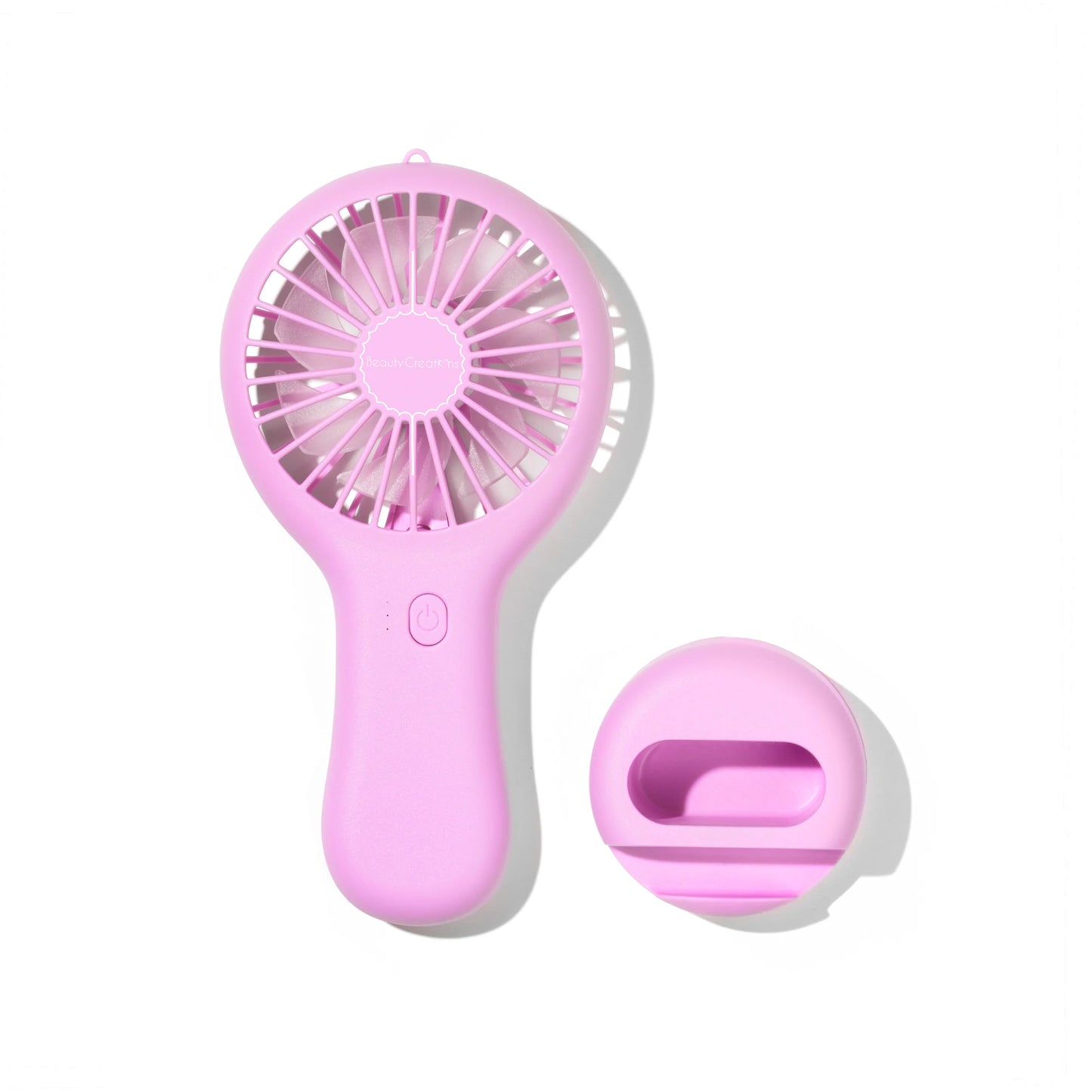 Purple Handheld fan