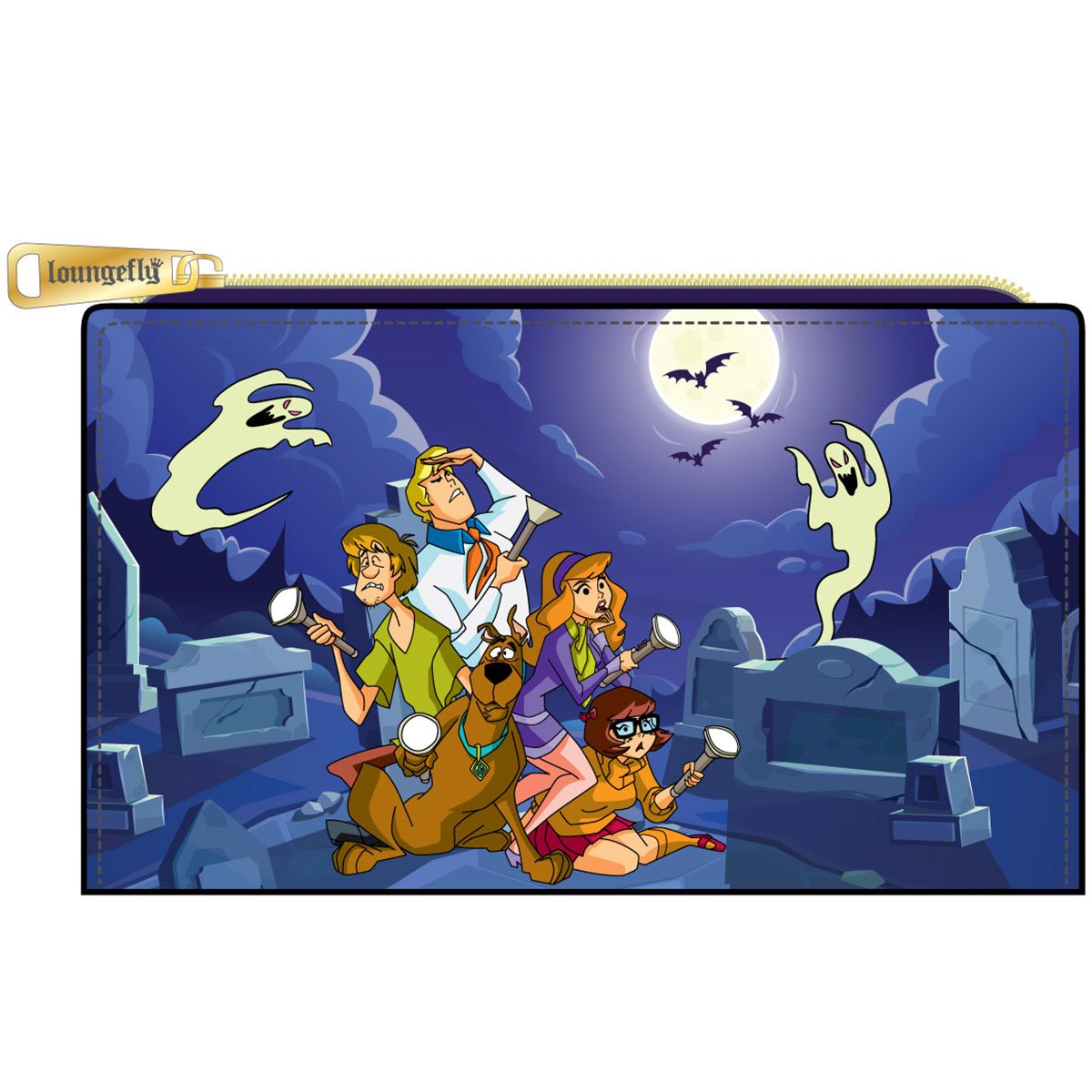 Scooby-Doo Monster Chase Scene Flap Wallet