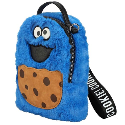 Sesame Street Cookie Monster Mini Wristlet Bag