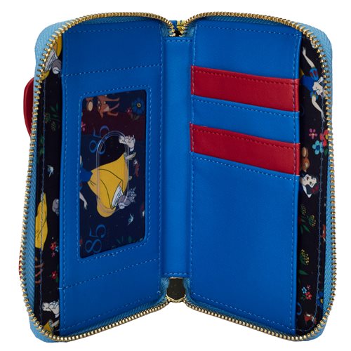 Snow White Cosplay Bow Zip-Around Wallet