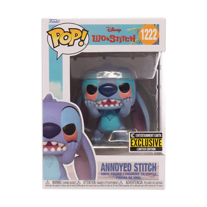 Lilo & Stitch Annoyed Stitch Pop! Vinyl Figure - Entertainment Earth Exclusive