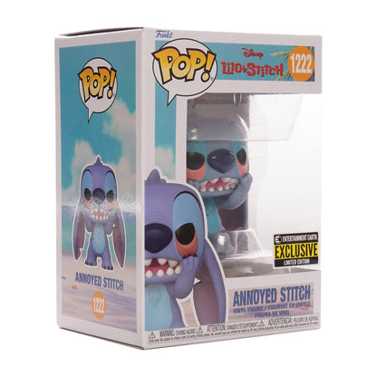 Lilo & Stitch Annoyed Stitch Pop! Vinyl Figure - Entertainment Earth Exclusive