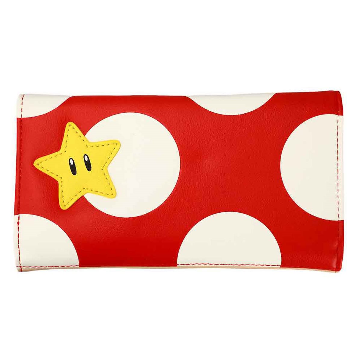 Super Mario Mushroom Bi-Fold Wallet