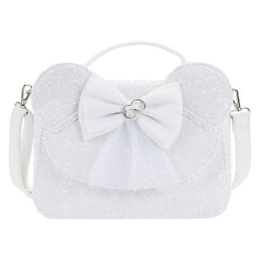 Minnie Mouse Bride Wedding Crossbody Purse