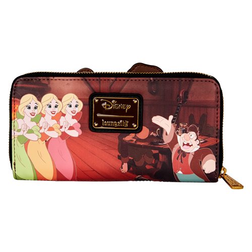 Beauty and the Beast Gaston Zip-Around Wallet