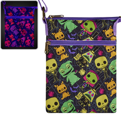 The Nightmare Before Christmas Black Light Bag