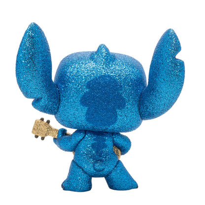 Lilo & Stitch Stitch with Ukulele Diamond Glitter Pop! Vinyl Figure - Entertainment Earth Exclusive